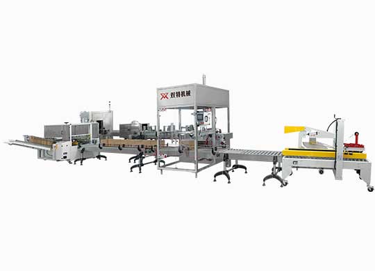 ST-ZX-500型全自動(dòng)開(kāi)箱、裝箱、封箱機(jī)組