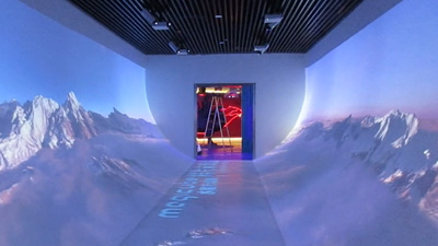 張掖農業館異形幕